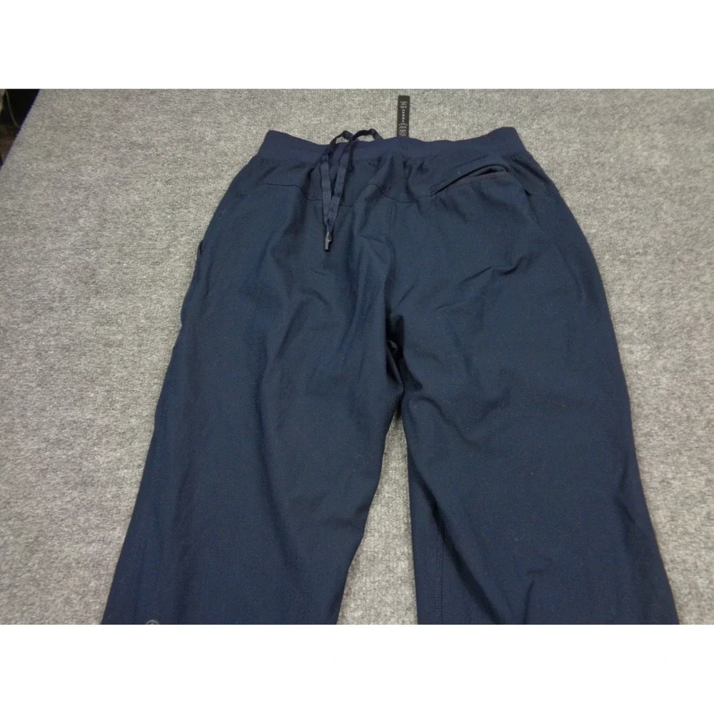 Lululemon Joggers Mens S Blue ABC‎ Warpstreme Elastic Waist Tapered Pants